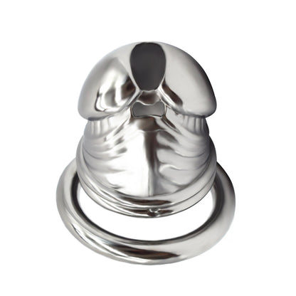 Male Solid Steel Chastity Cage, F3051