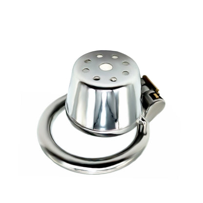 Male Lid Shower Belt Full Close Chastity Cage, F3080