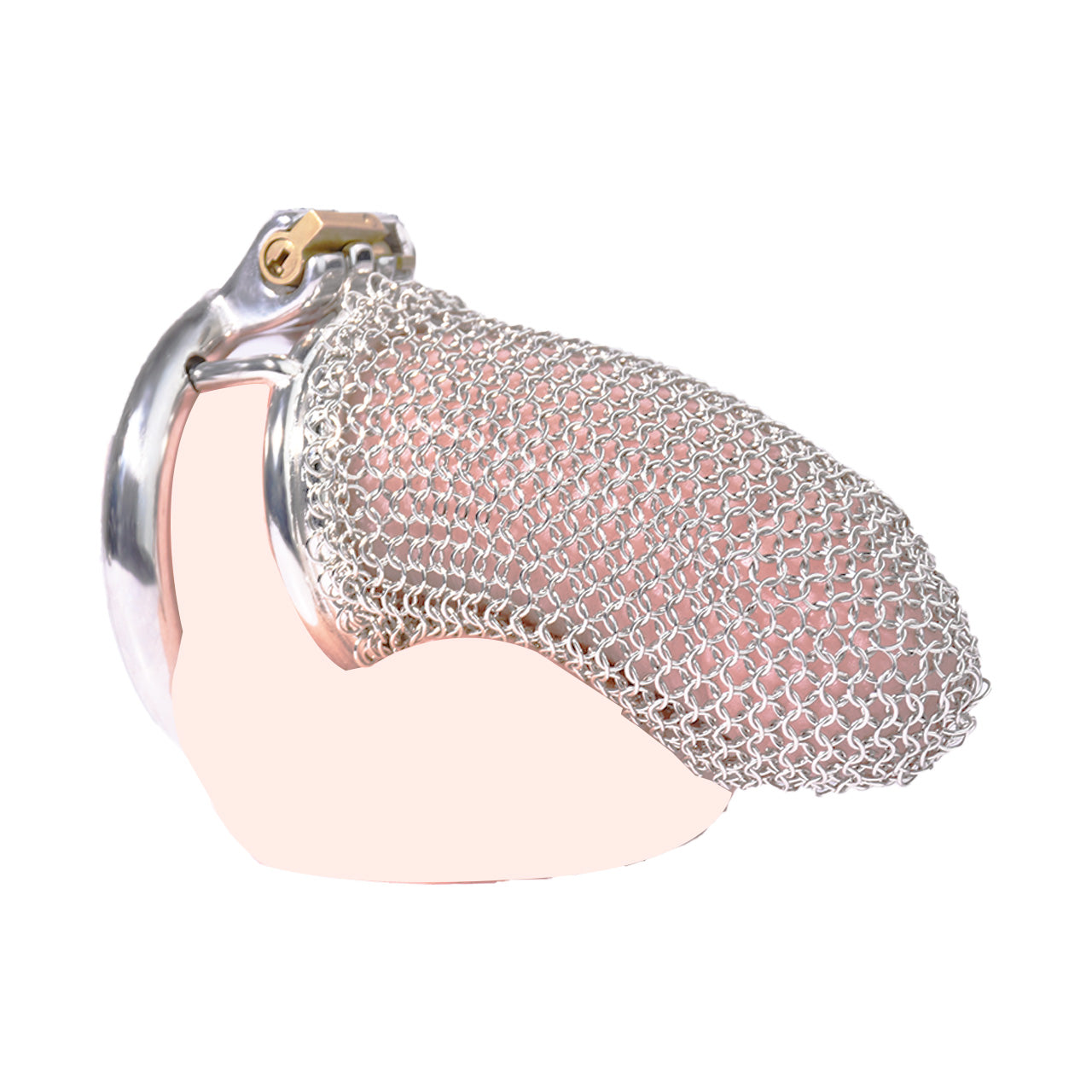 Maxi Metal Mesh Chastity Cage, F3195