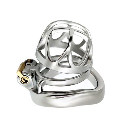 Male Top Split Open Chastity Cage, F3040