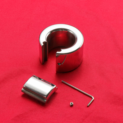 Stainless Steel Metal Ball Stretcher Lock Ring, F3154