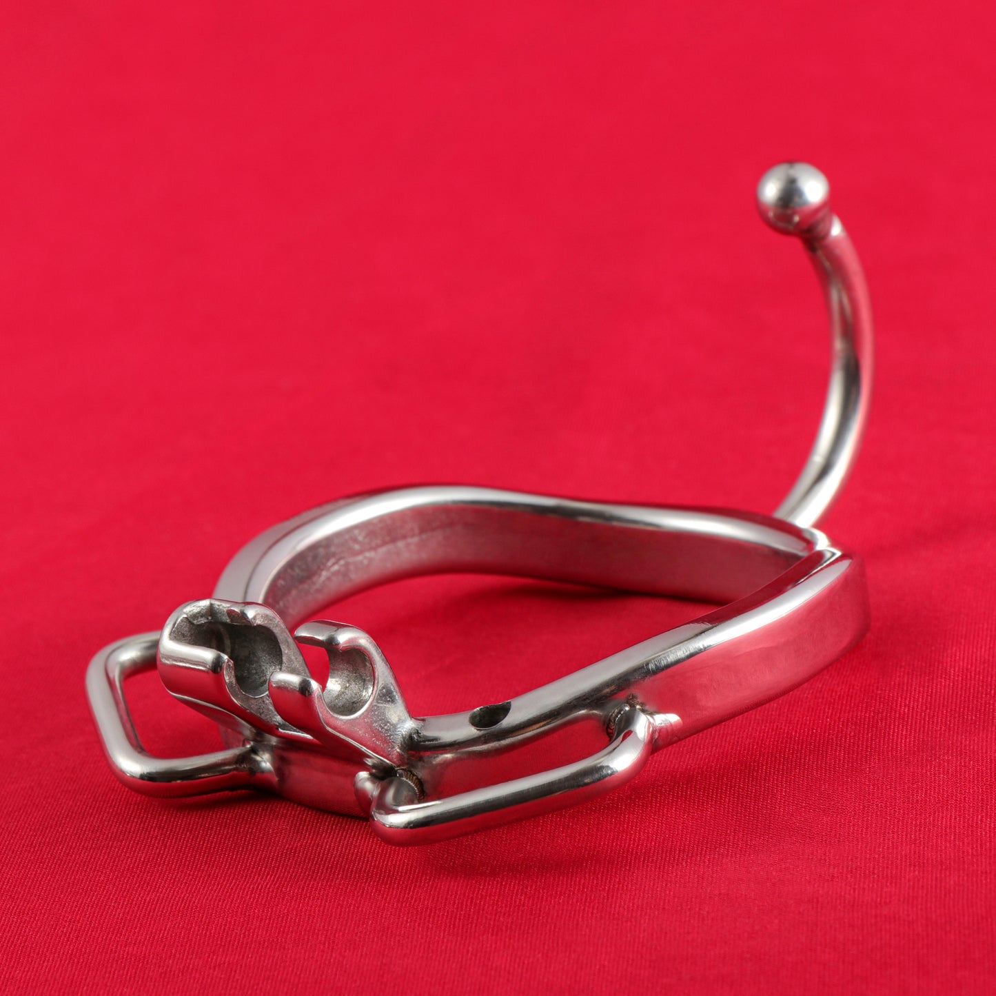 Base Rings for FRRK Chastity Cage (With Ears & Hook) That Fit Internal Side Slide Lock System Only, K03