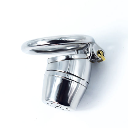 Full Closed Steel Chastity Cage, F3102