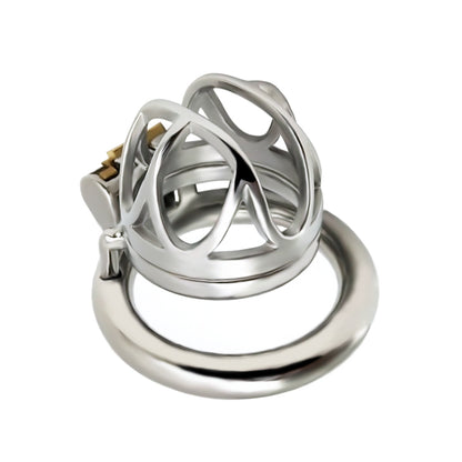 Male Top Split Open Chastity Cage, F3039