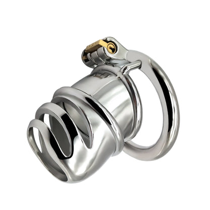 Top Split Open Male Chastity Cage, F3056