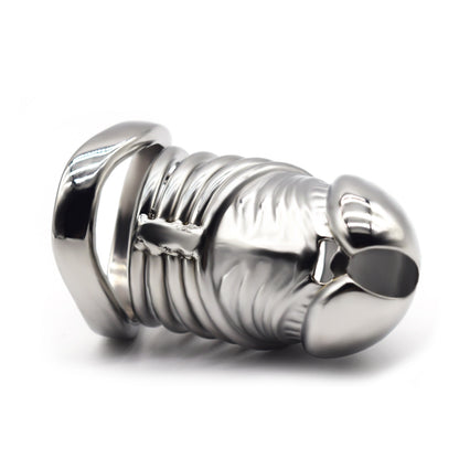 Male Solid Steel Chastity Cage, F3055