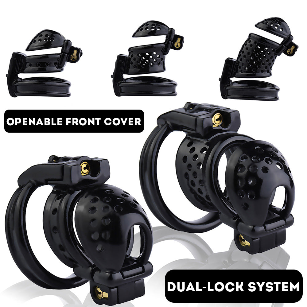 Open Chastity Cage with Dual-Lock System | F3118 - FRRK