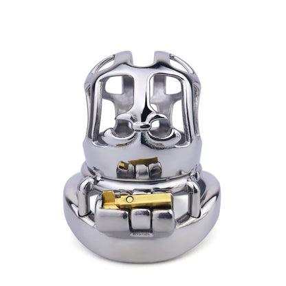 Stainless Steel Metal Small Cobra Chastity Cage, F3115