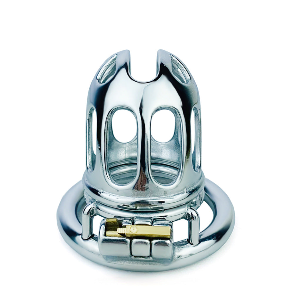 Split-Front Open Chastity Cage, F3156