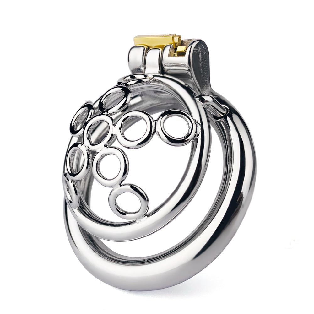 Welded Circles Chastity Cage, F3170