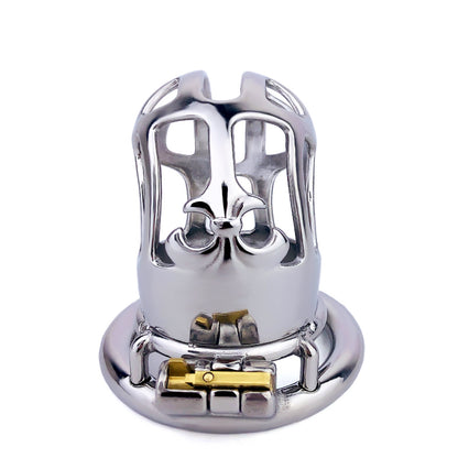 Stainless Steel Metal Standard  Cobra Chastity Cage, F3116