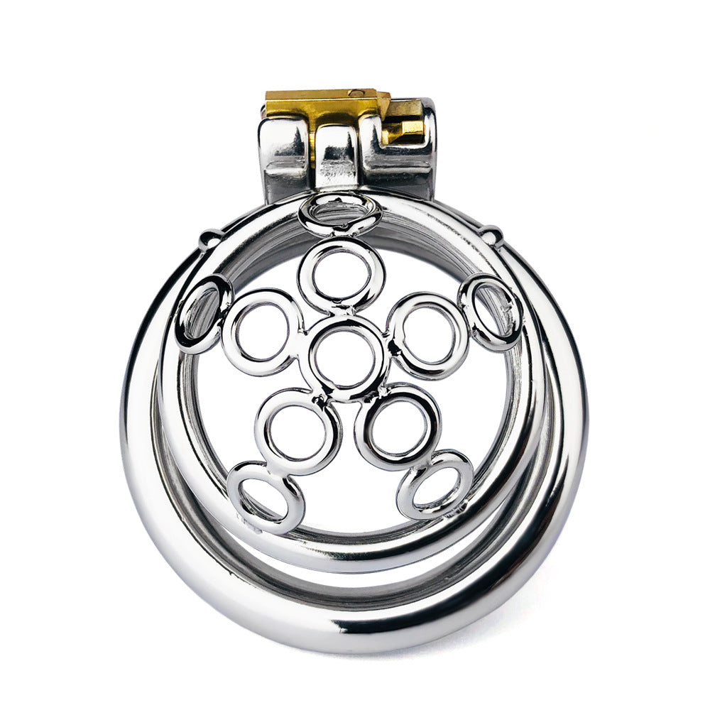 Welded Circles Chastity Cage, F3170