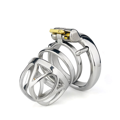 Male Top Split Open Chastity Cage, F3042