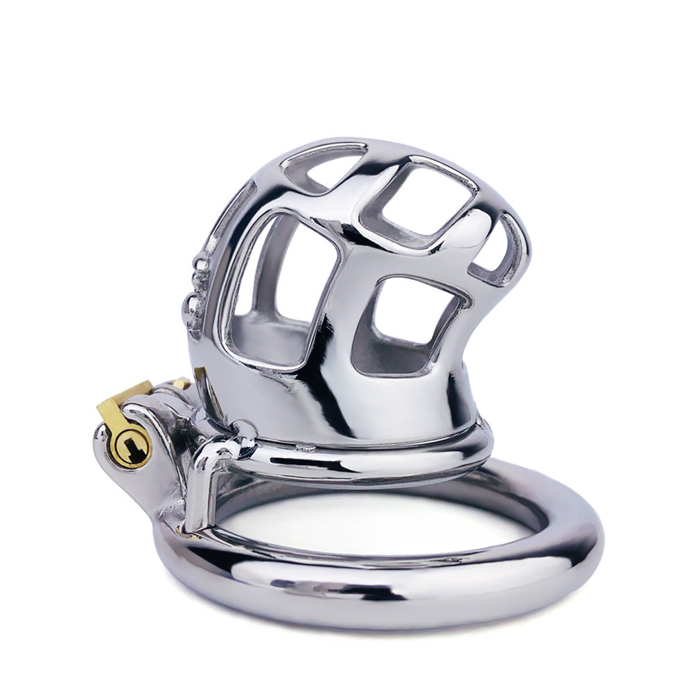 Stainless Steel Metal Small Cobra Chastity Cage, F3115