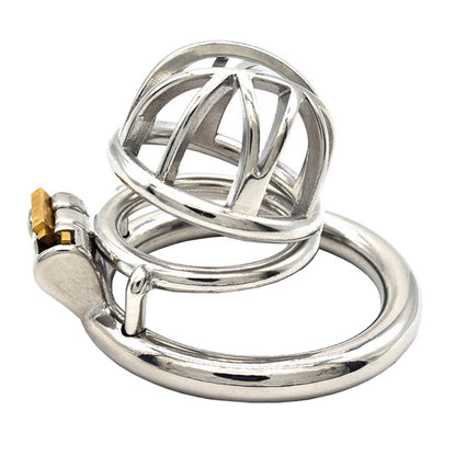 Male Top Split Open Chastity Cage, F3044