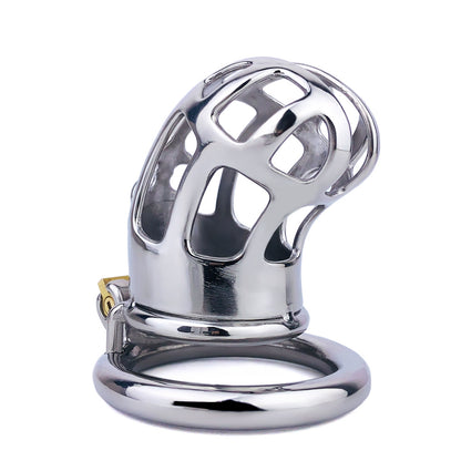 Stainless Steel Metal Standard  Cobra Chastity Cage, F3116