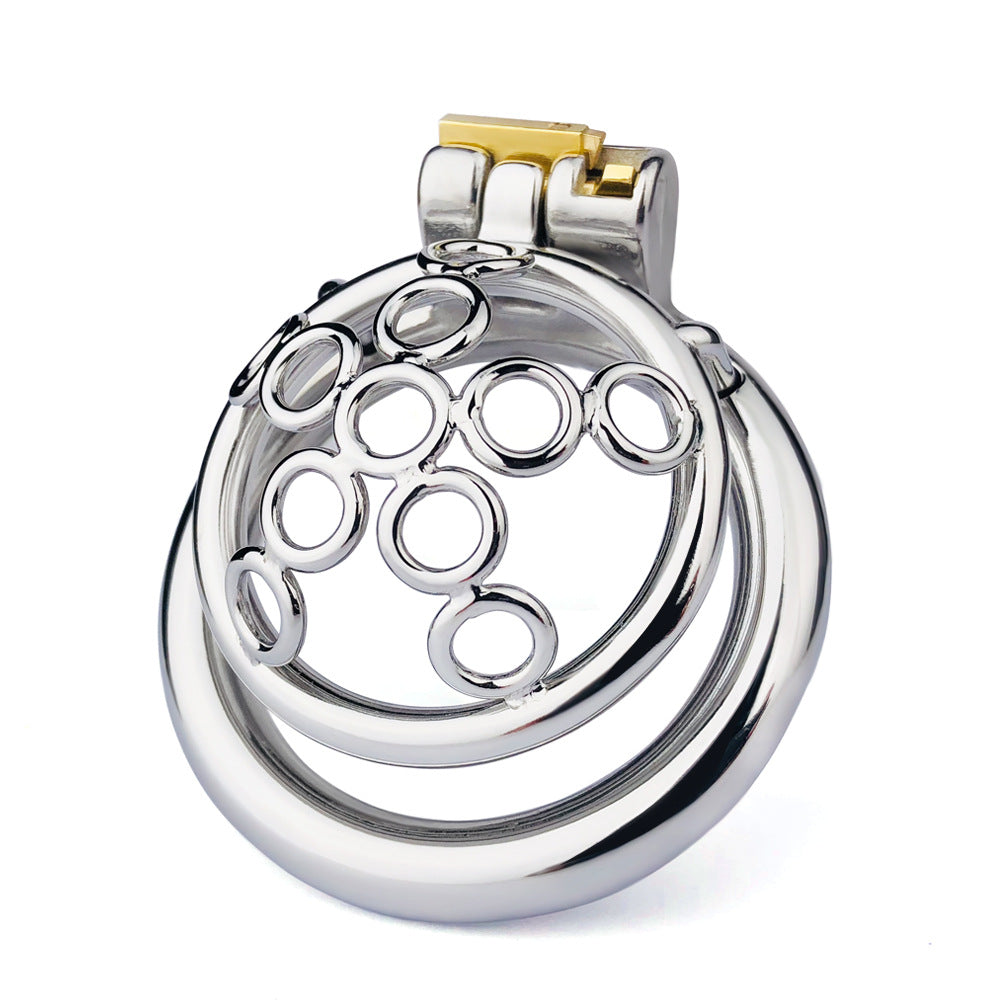 Welded Circles Chastity Cage, F3170