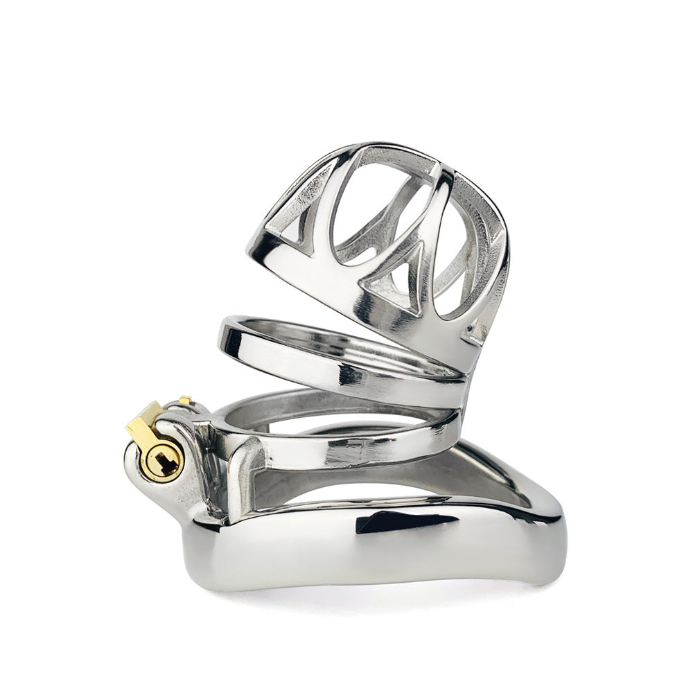 Male Top Split Open Chastity Cage, F3042