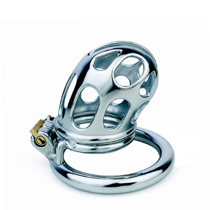 Split-Front Open Chastity Cage, F3156