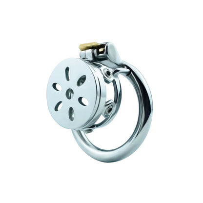 Spiked Flat Chastity Cage, F3133