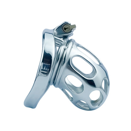 Split-Front Open Chastity Cage, F3156