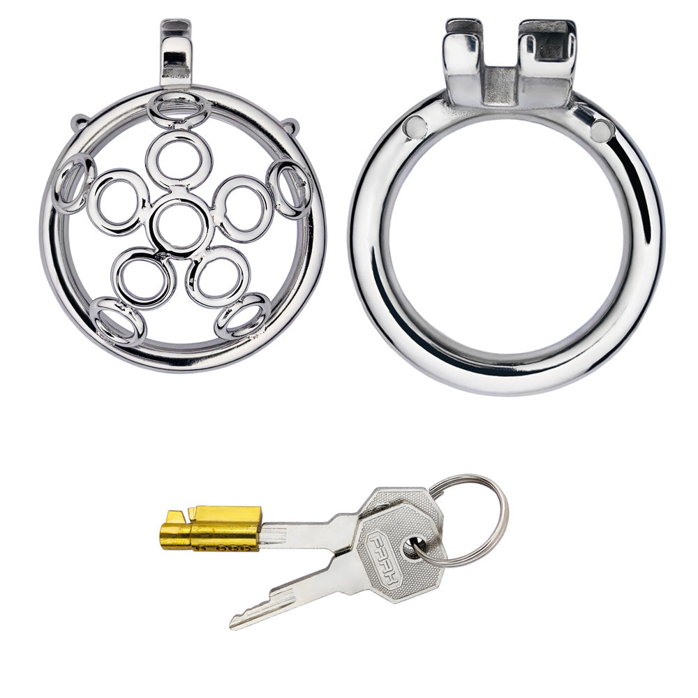 Welded Circles Chastity Cage, F3170