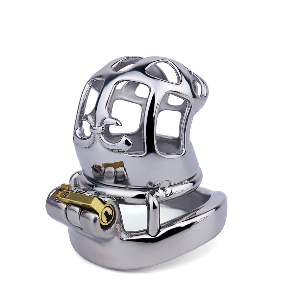 Stainless Steel Metal Small Cobra Chastity Cage, F3115