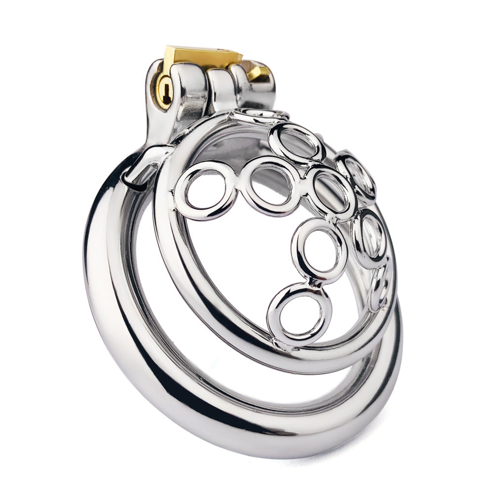 Welded Circles Chastity Cage, F3170