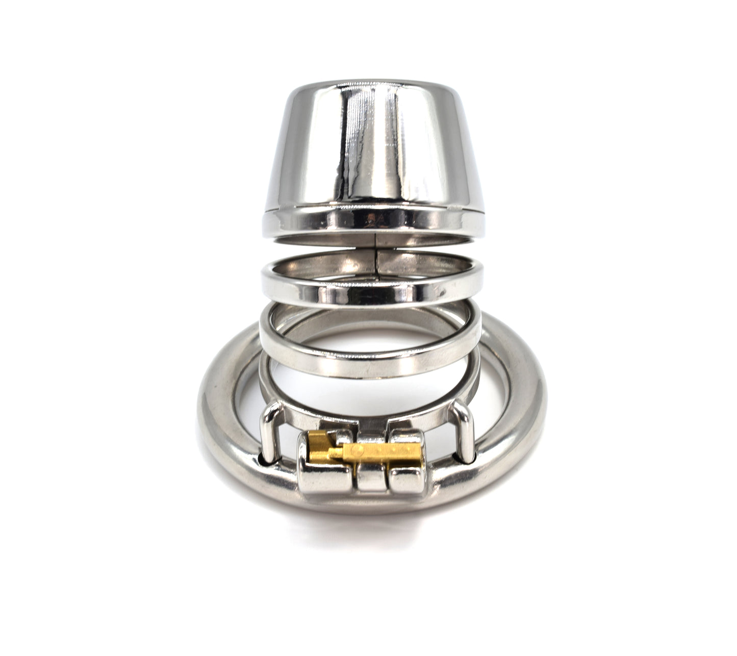 Male Lid Shower Belt Full Close Chastity Cage, F3083