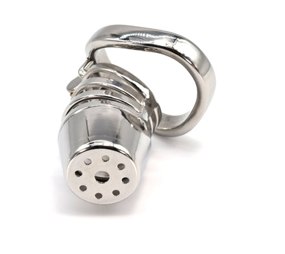 Male Lid Shower Belt Full Close Chastity Cage, F3083