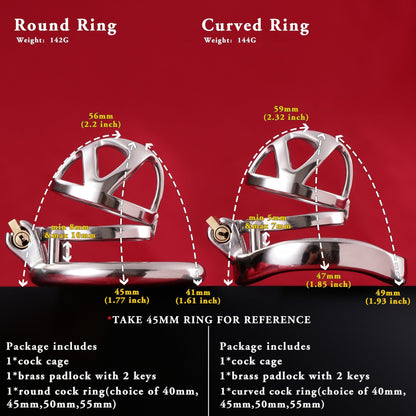 Male Chastity Cage, F3004