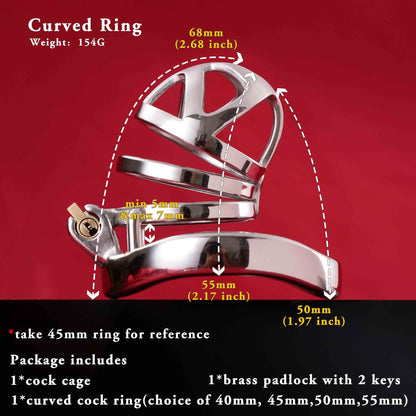 Male Chastity Cage, F3005